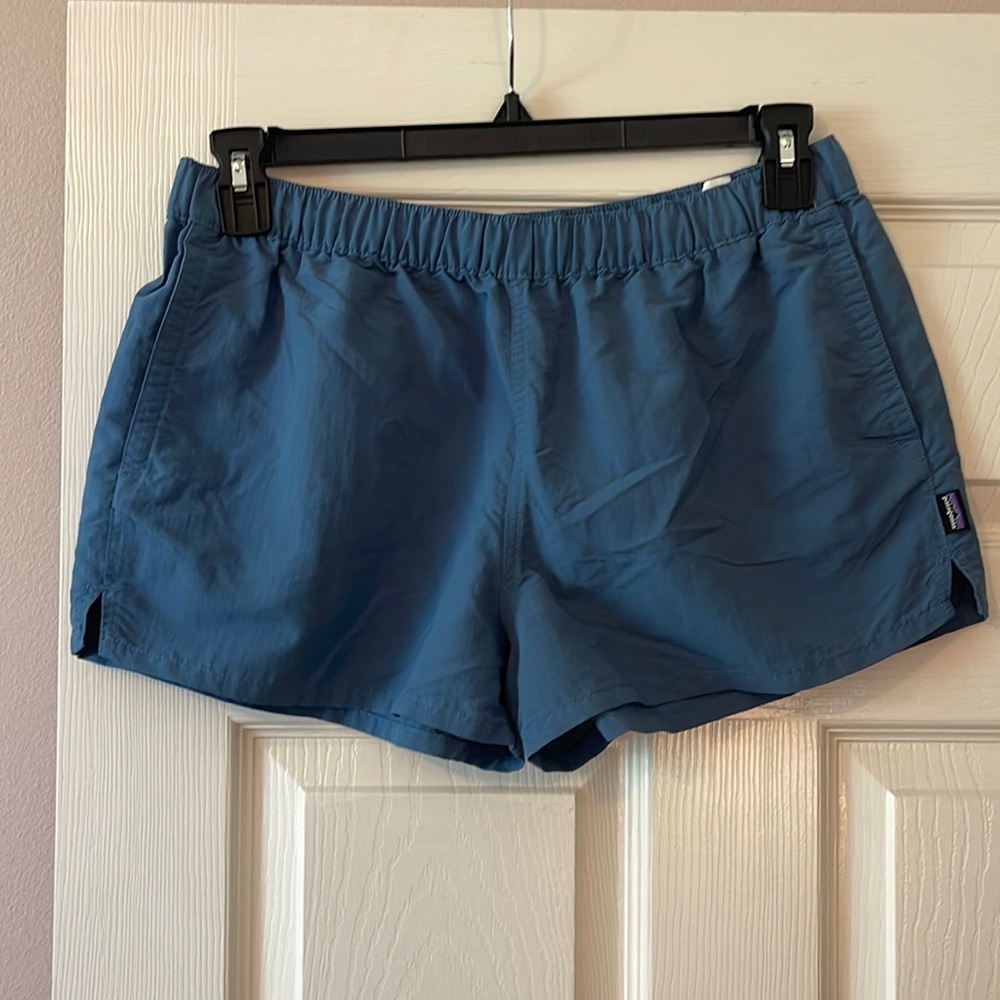 Patagonia Blue Baggie Shorts (2.5 in)